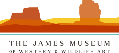 The James Museum of Western & Wildlife Art logo